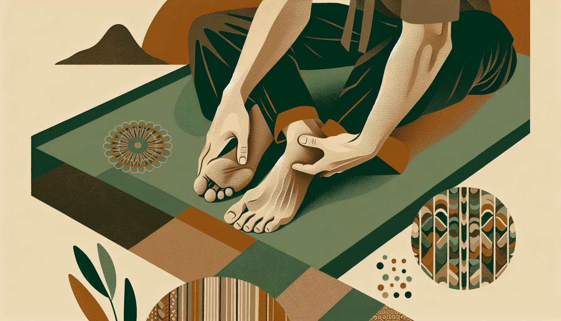 Разтягане след ходене с боси обувки — задължителна рутина